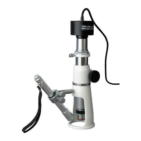 United Scope Llc. AmScope H2510 20X, 50X & 100X Stand/Shop Measuring Microscope with Pen Light H2510
